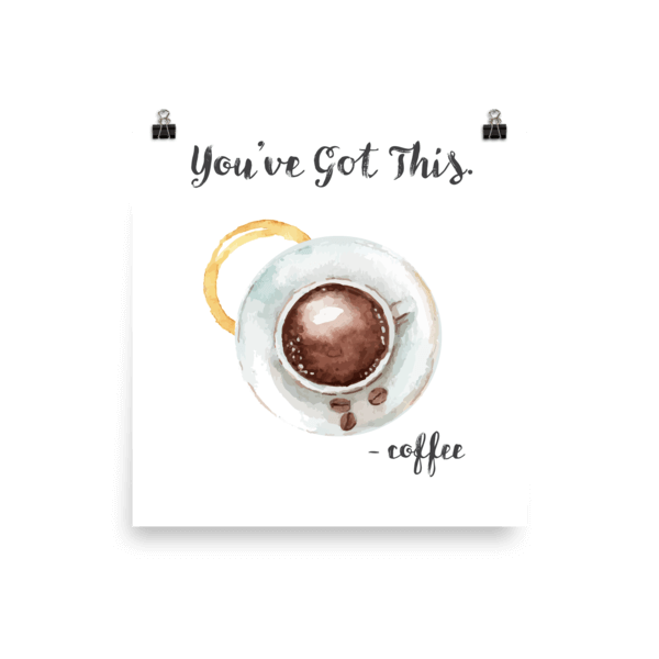 Coffee Art Poster Image