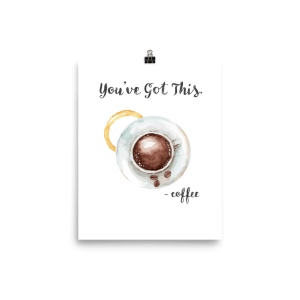 Coffee Art Poster Image