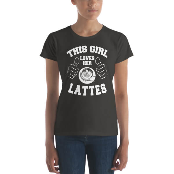 Women’s Coffee Themed T-Shirt