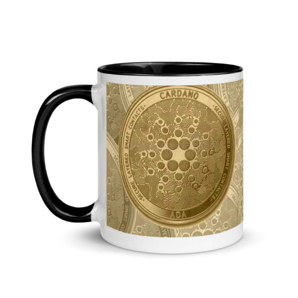 Gold Mug with Cardano Design