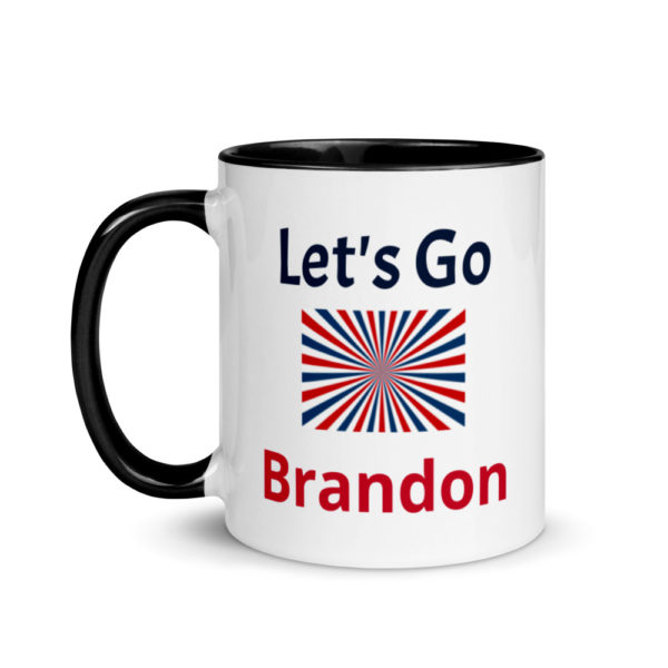 Let’s Go Brandon Mug with Color Inside